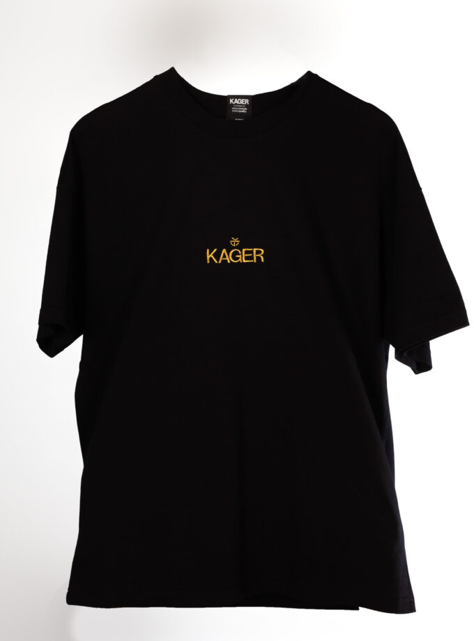 T-shirt oversized Embroidered Gold Kager