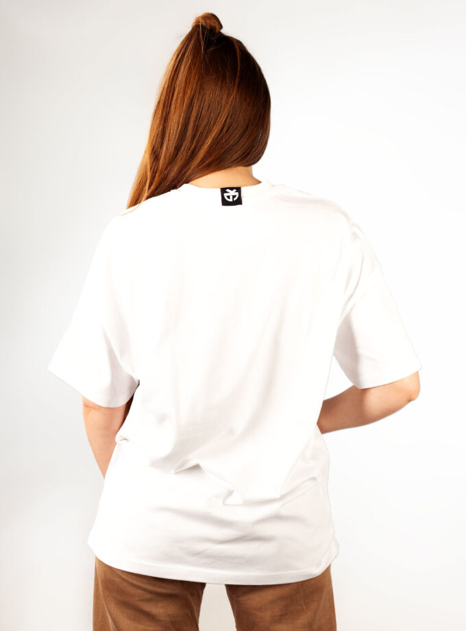 T-shirt oversized Kager White