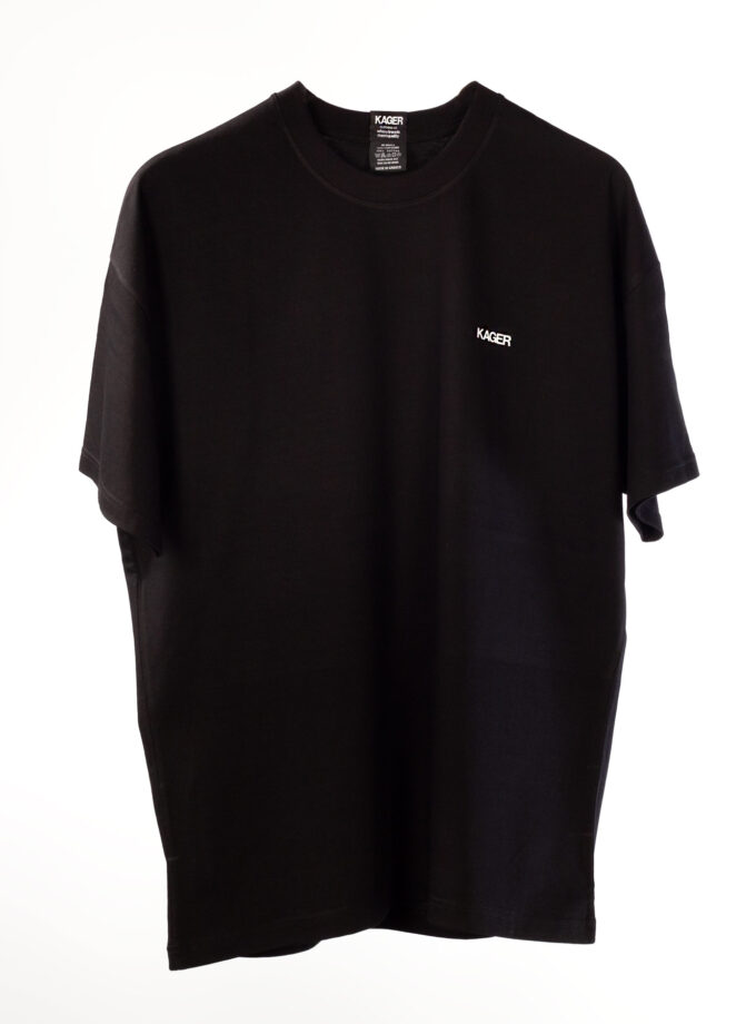 T-shirt oversized Kager Black
