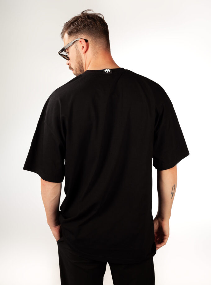 T-shirt oversized Kager Black