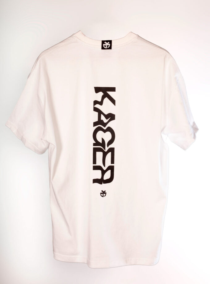 T-shirt oversized Melted White