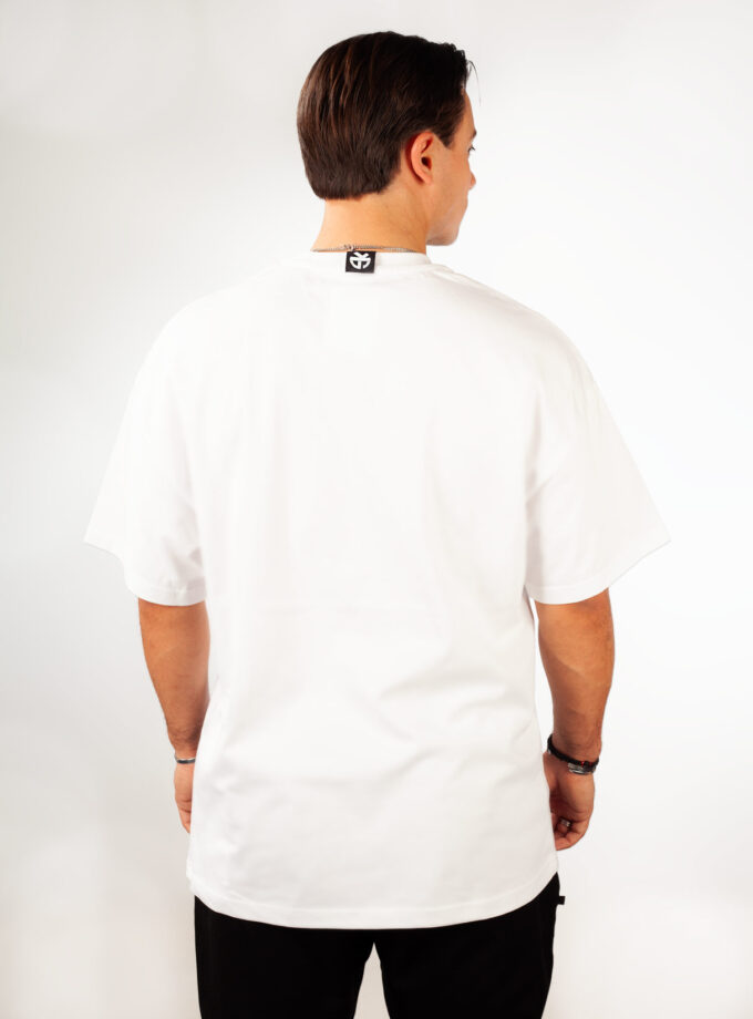 T-shirt oversized Embroidered Black Kager