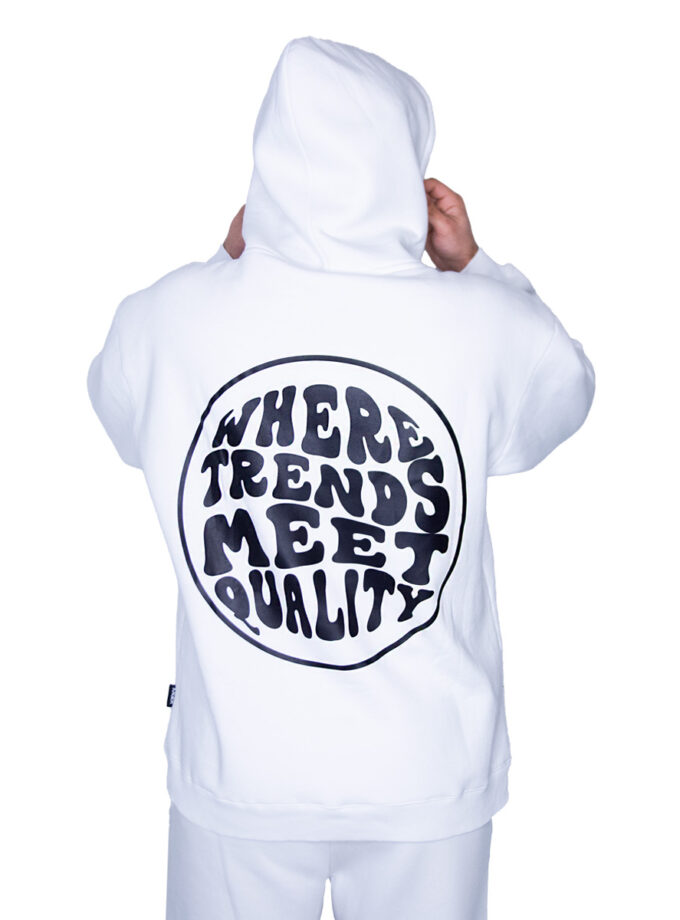 Hoodie White Where Trends Meet Quality