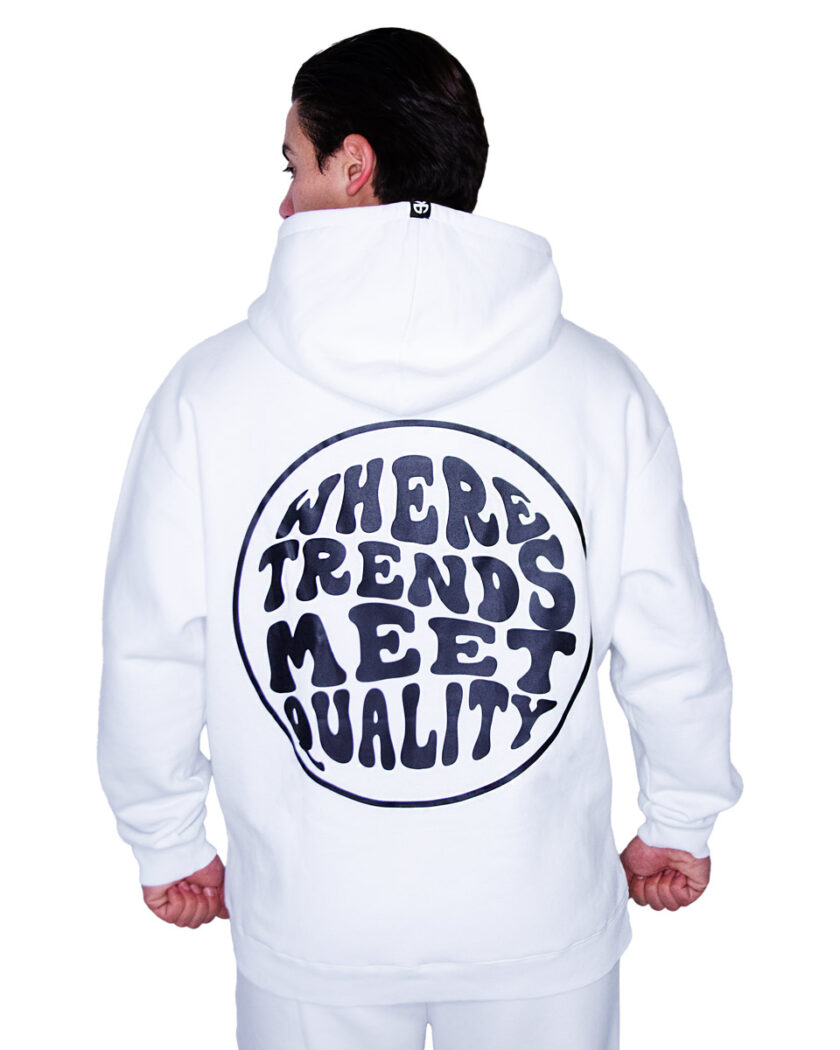 Hoodie White Where Trends Meet Quality