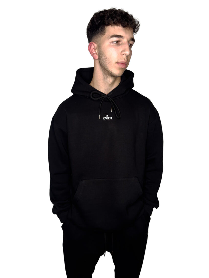 Hoodie Black “Be Willing” - Image 3