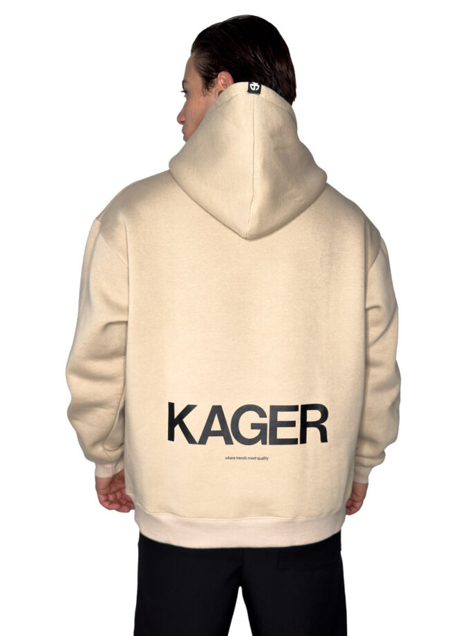 Hoodie Kager Biege