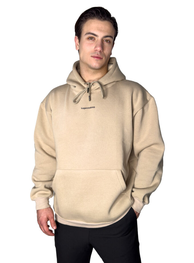 Hoodie Kager Biege