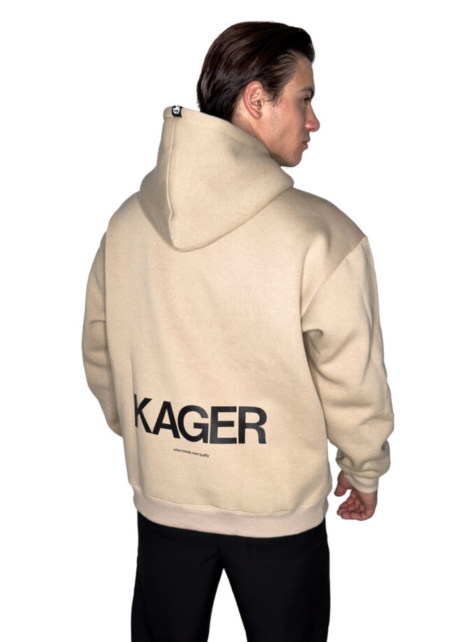 Hoodie Kager Biege