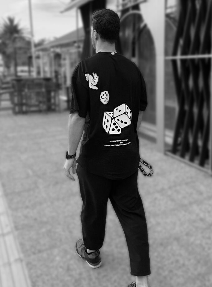 T-shirt oversized Dices