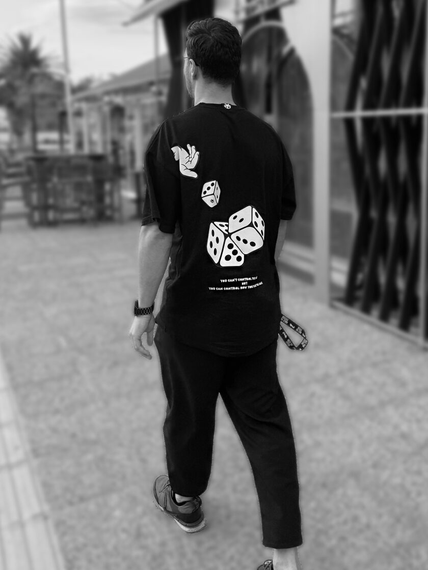 T-shirt oversized Dices