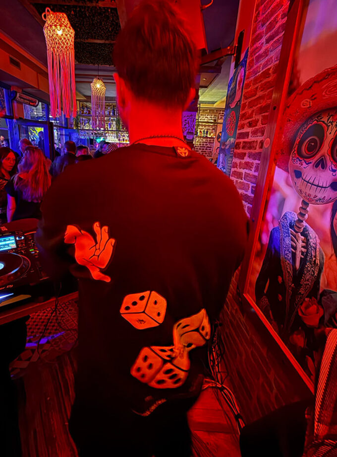 T-shirt oversized Dices