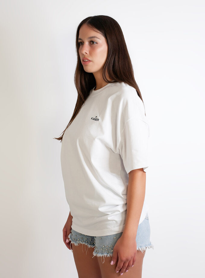T-shirt Oversized White Boyfriend