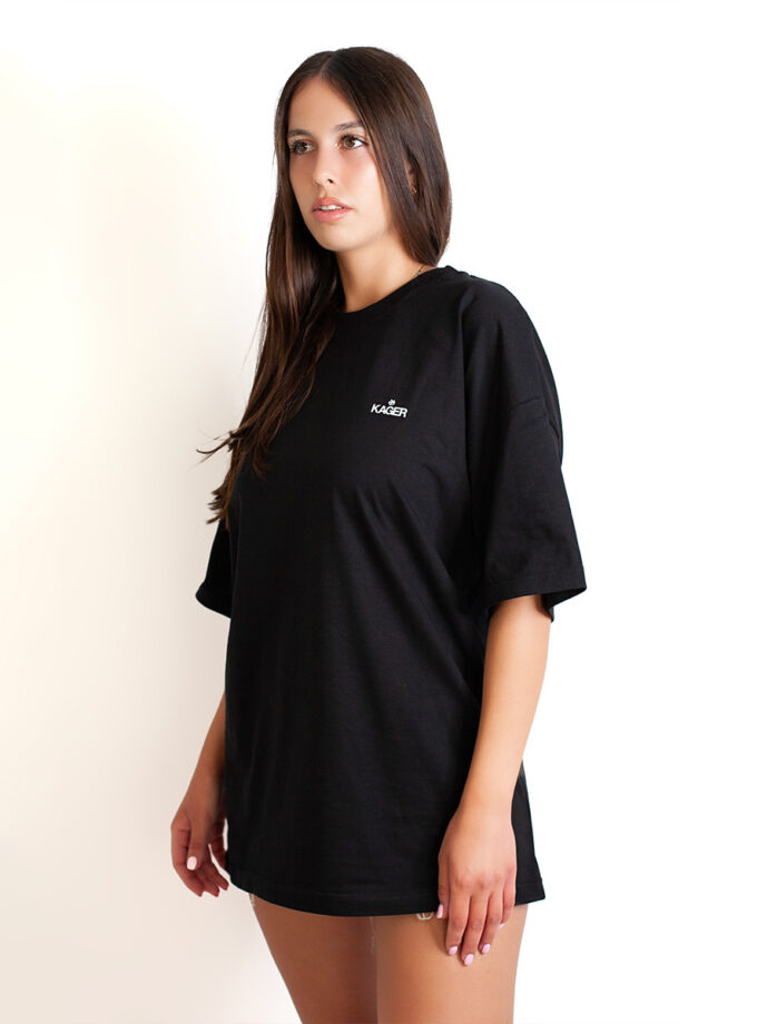 T-shirt Oversized Black Boyfriend