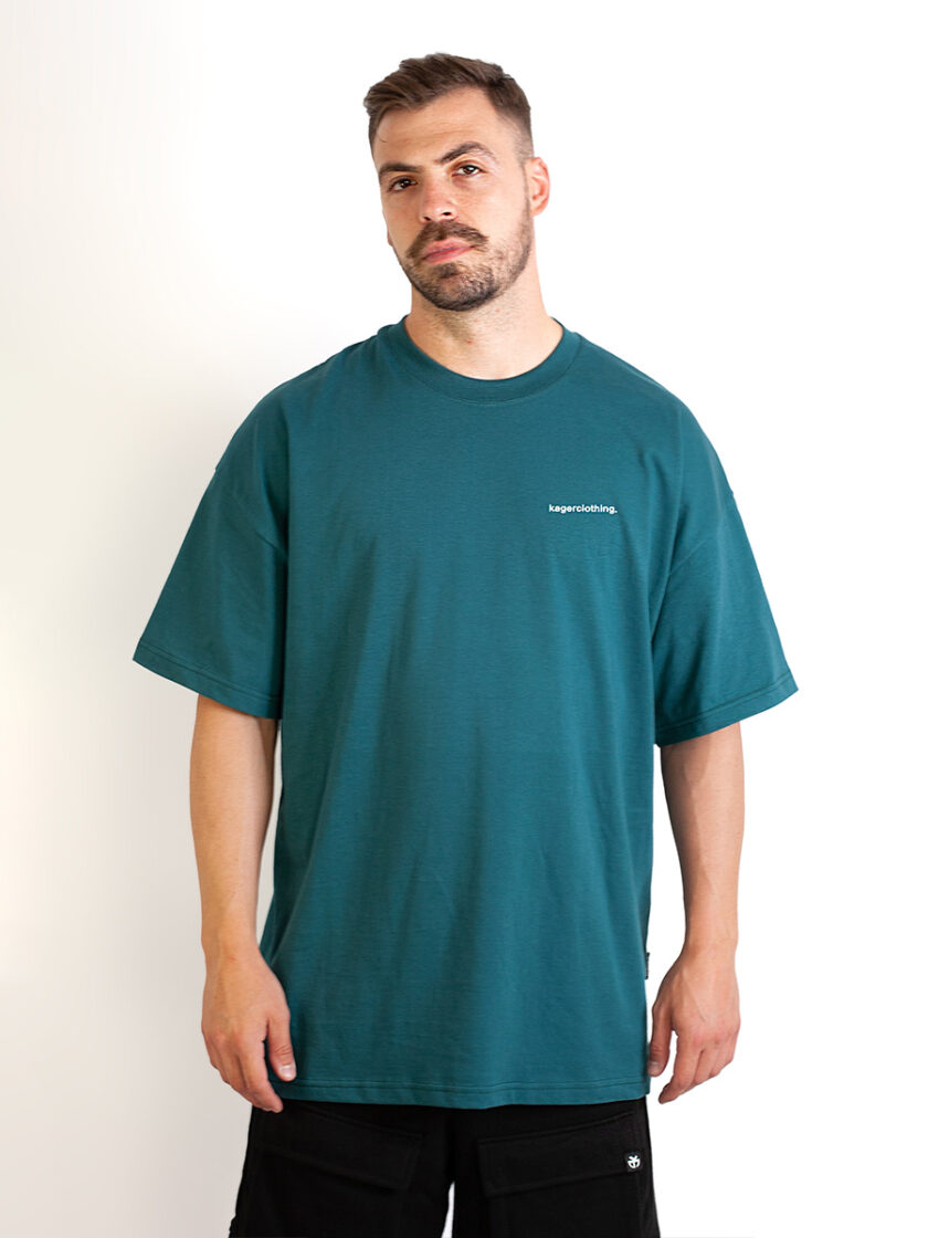 T-shirt Oversized Petrol Kagerclothing