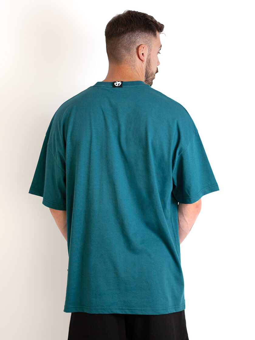 T-shirt Oversized Petrol Kagerclothing - Image 3