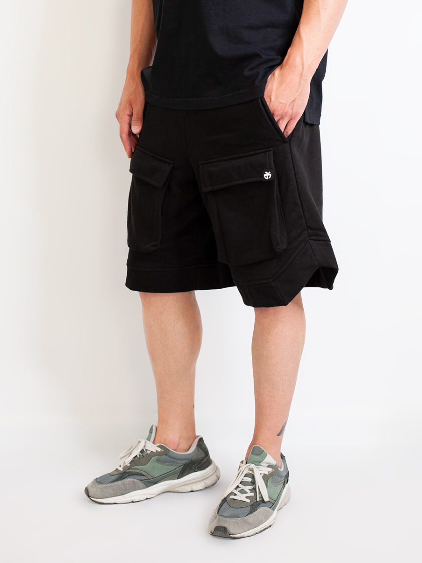 Shorts Black Oversized S2501 - Image 2