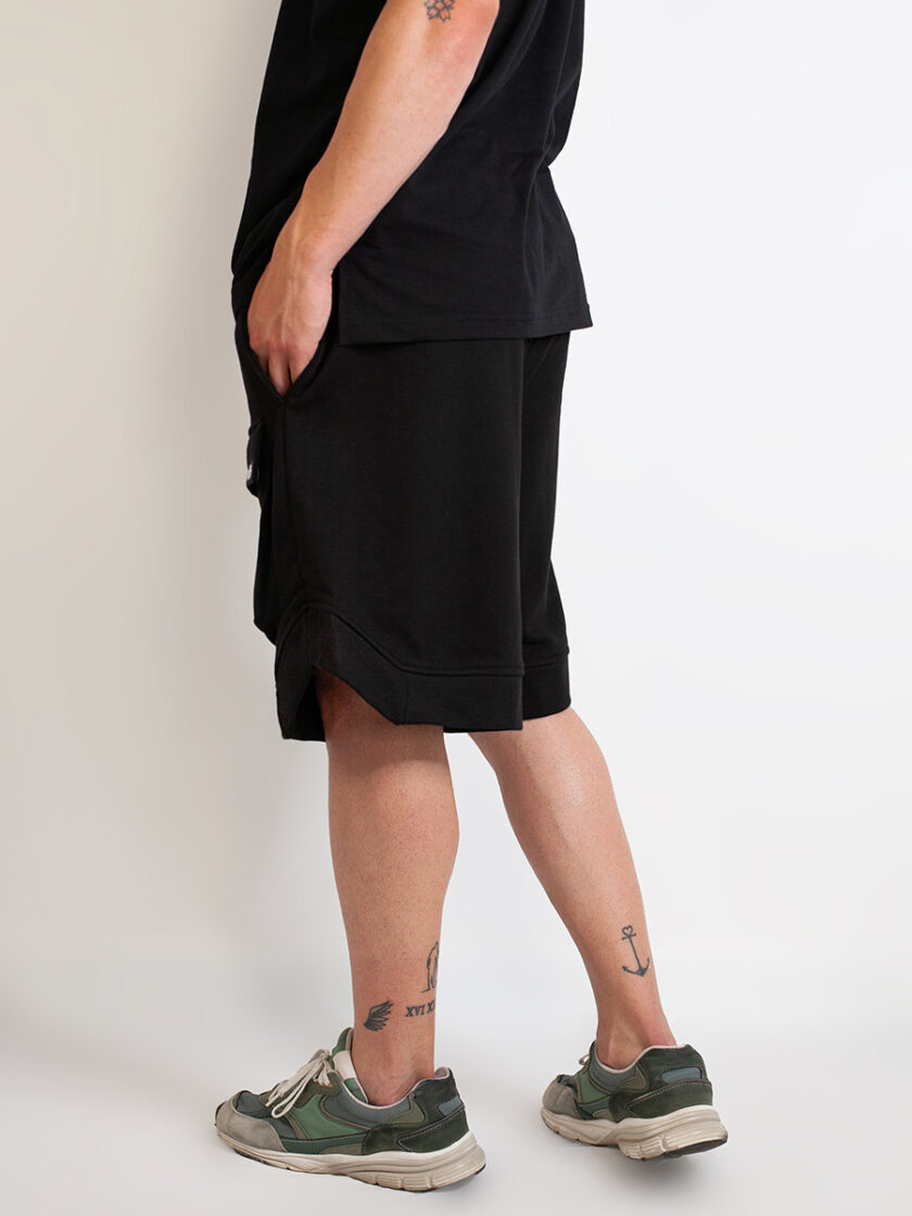 Shorts Black Oversized S2501 - Image 3