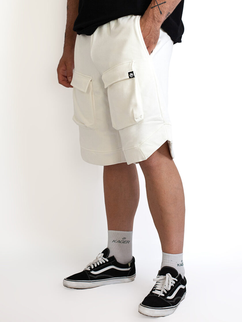 Shorts White Oversized S2502