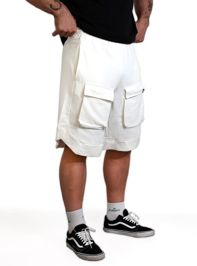 Shorts White Oversized S2502