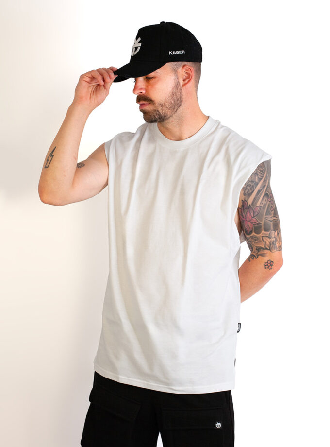 Vest Oversized White