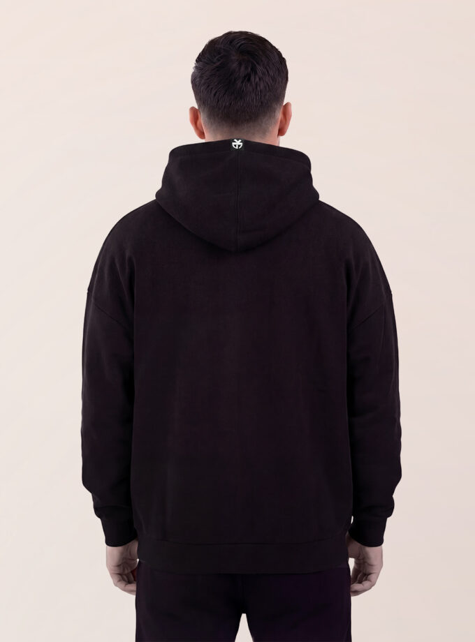 Oversized Essential Hoodie - Black